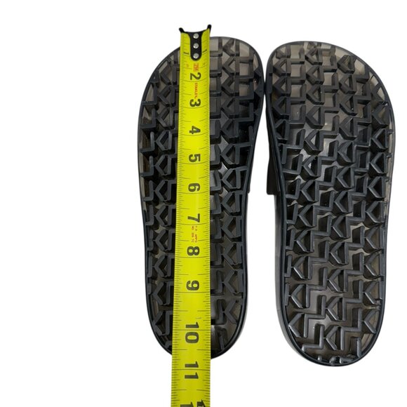 Karl Lagerfeld Paris Thea Jelly Translucent Pool Slides Sandals Women's Size 9 - Picture 11 of 12